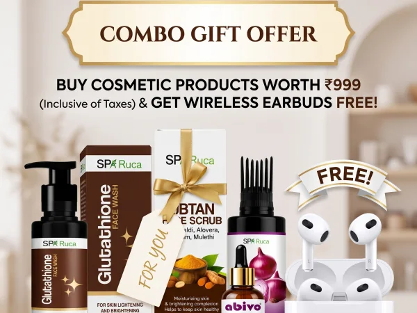 Spend ₹999 on cosmetics and the wireless earbuds are free