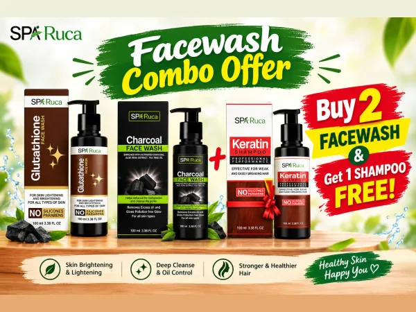 Buy two facewash and a shampoo is on us